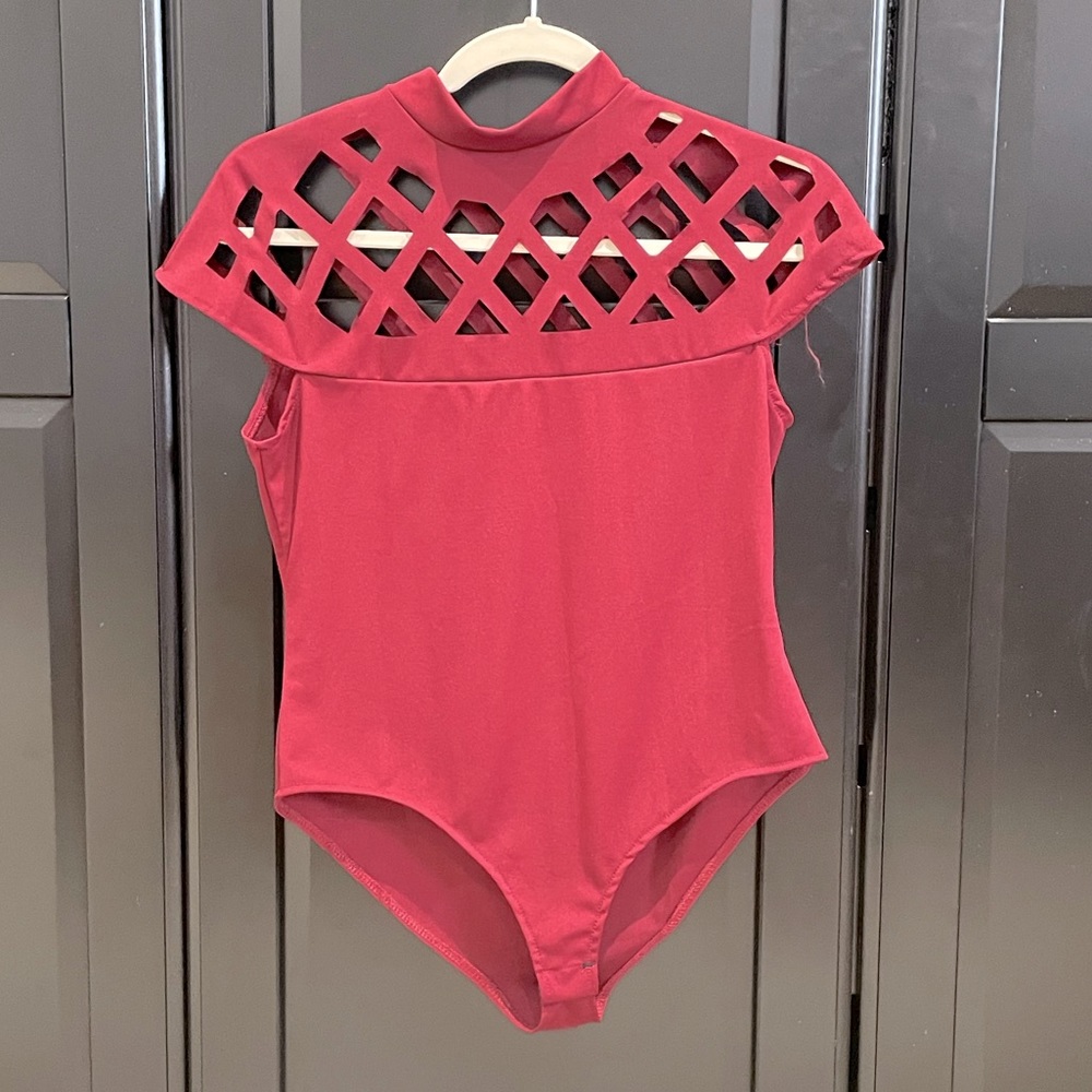 Maroon Body Suit